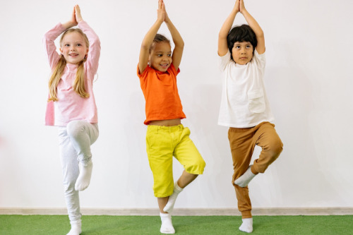 Kinderen die dansen